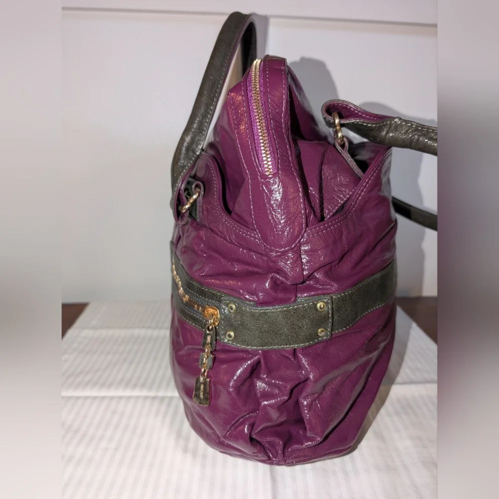 See By Chloé Day Tripper Purple Leather Satchel